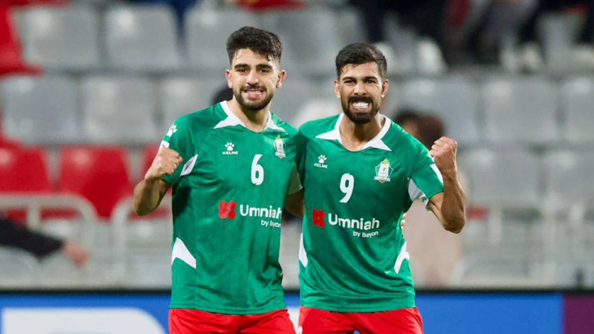 لاعبو نادي الوحدات