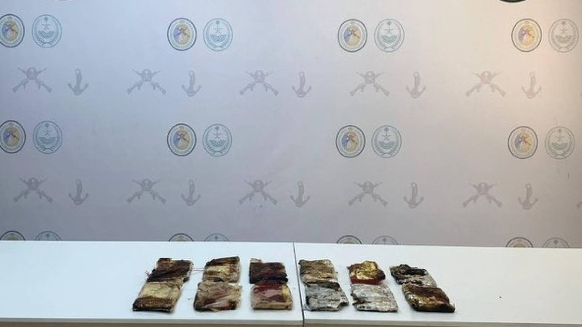 كمية من المخدرات المضبوطة من قبل دوريات نجران في السعودية
