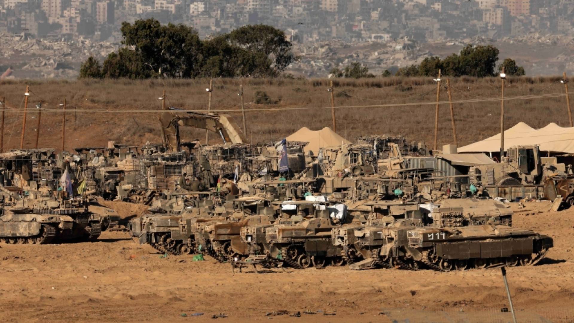 قوات الاحتلال على حدود غزة