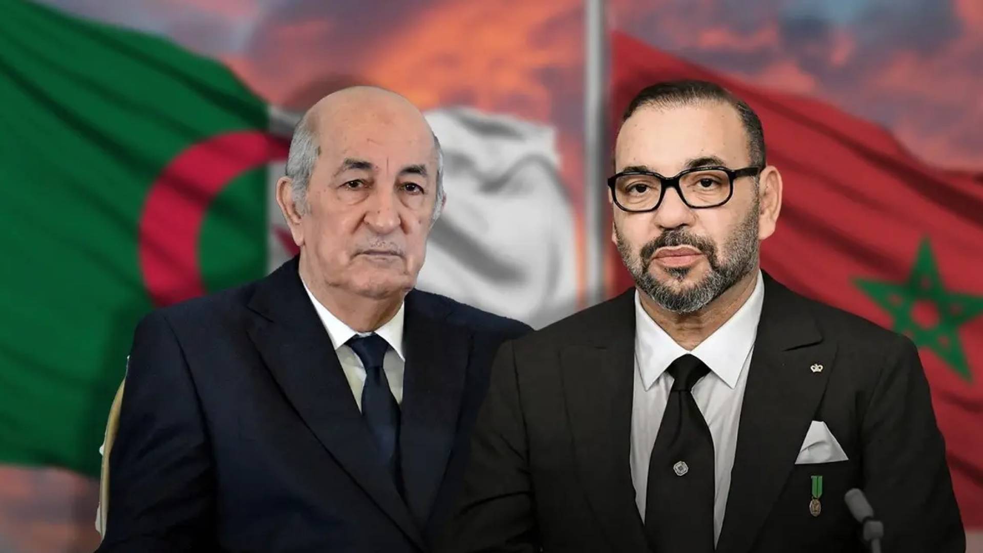 ملك المغرب والرئيس الجزائري
