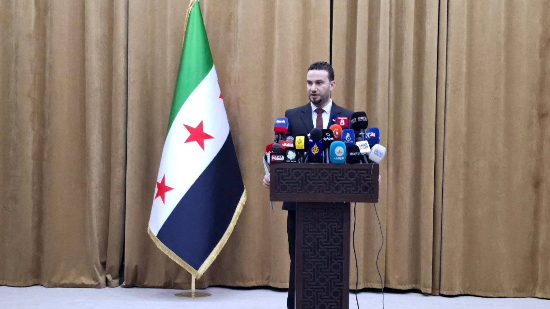 المتحدث باسم وزارة الداخلية السورية نور الدين البابا