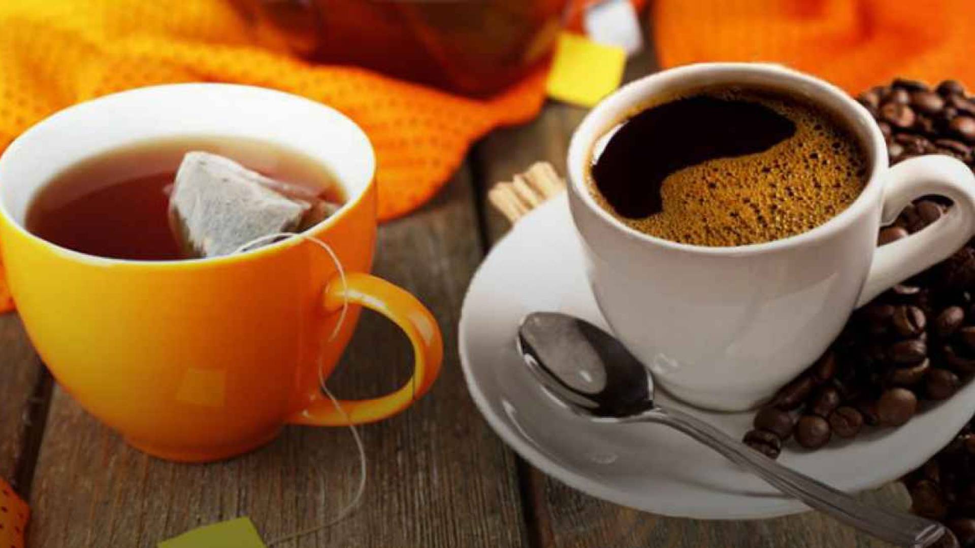 القهوة والشاي