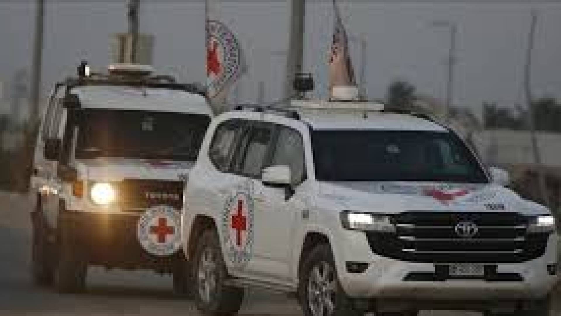 الصليب الاحمر في غزة "أرشيفية"