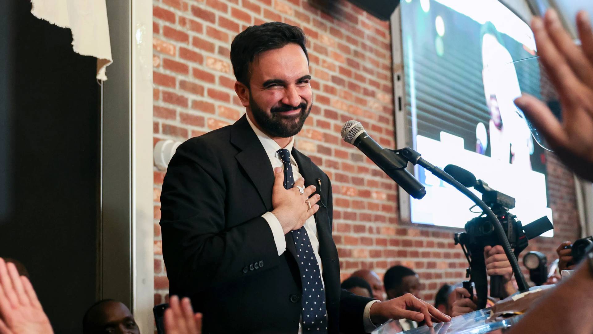 المرشح لمنصب عمدة نيويورك زهران ممداني