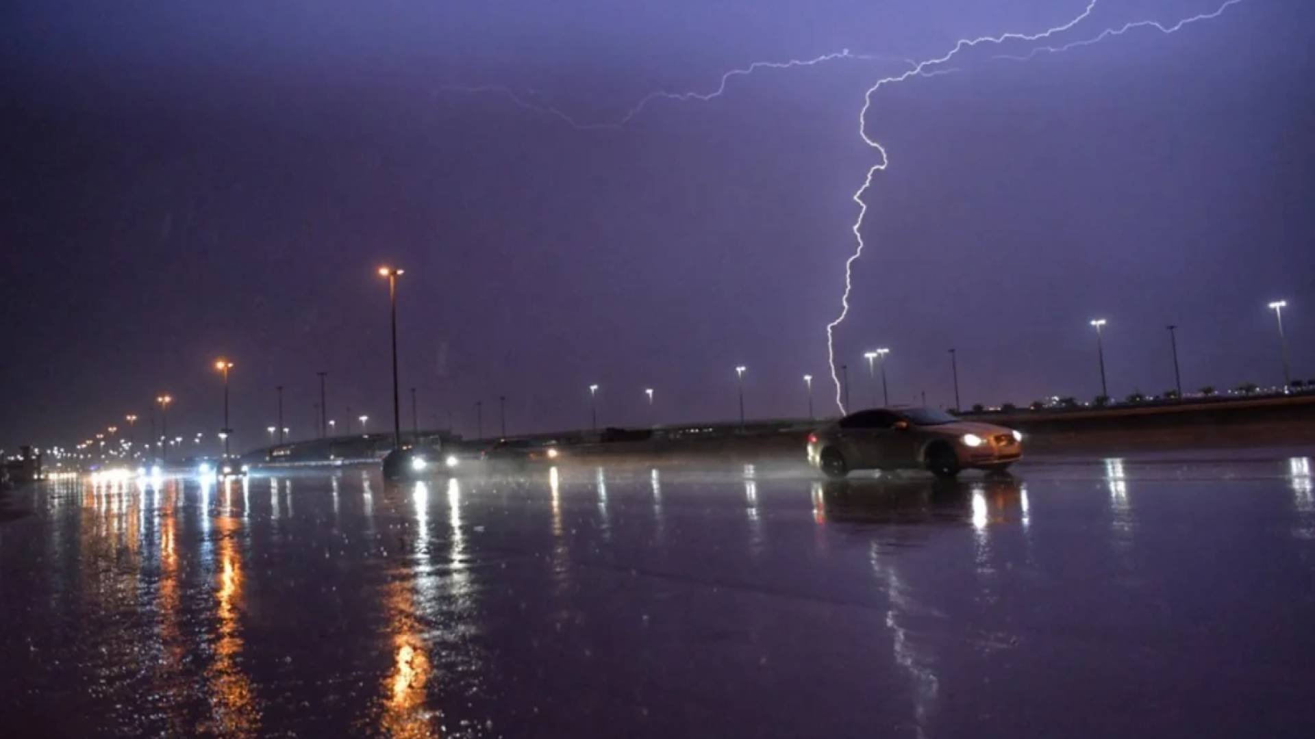 أمطار رعدية - أرشيفية
