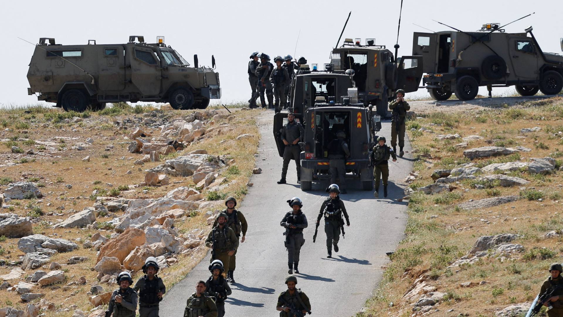 قوات الاحتلال في الضفة الغربية "أرشيفية"