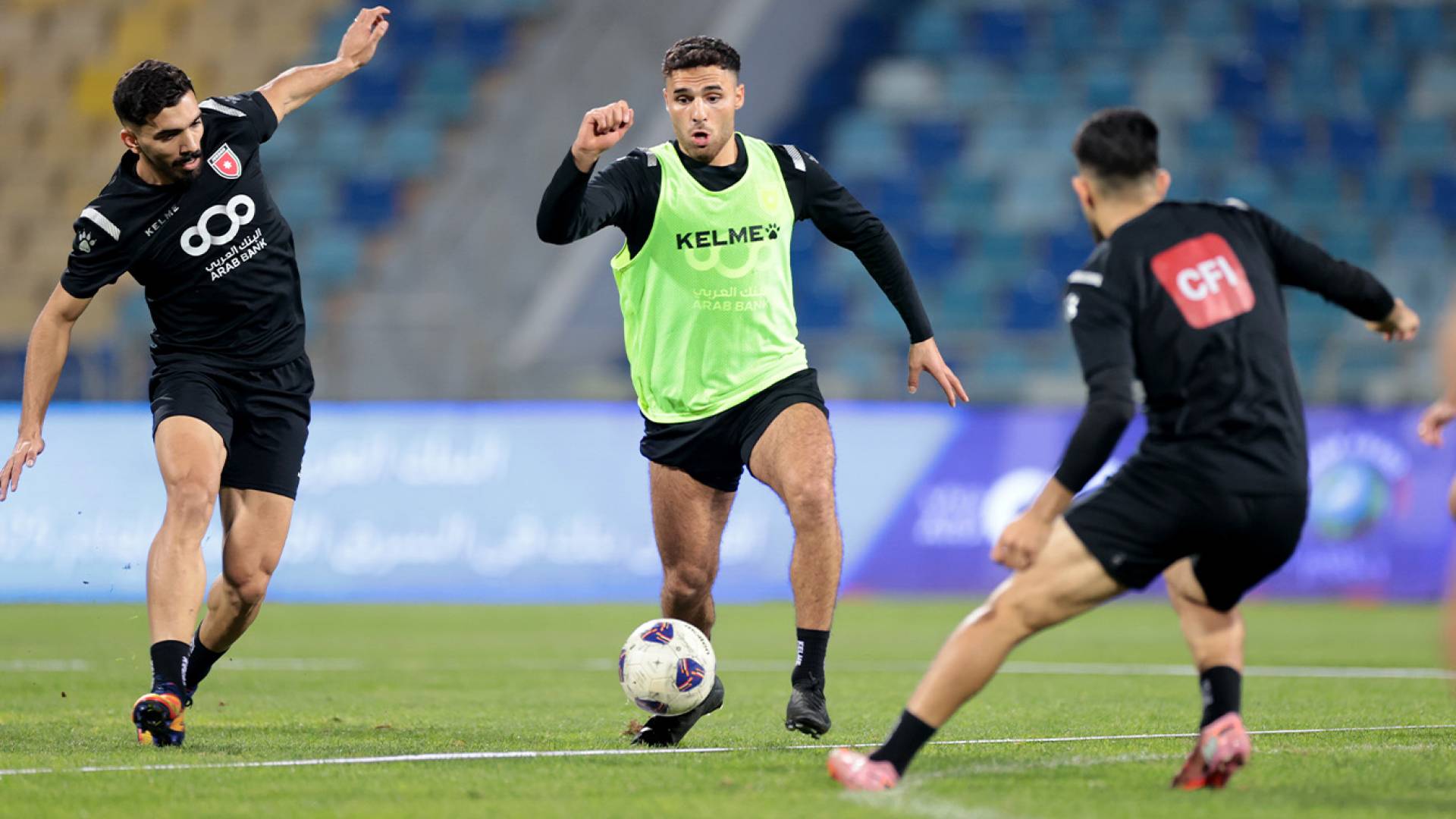 من تدريبات المنتخب الوطني