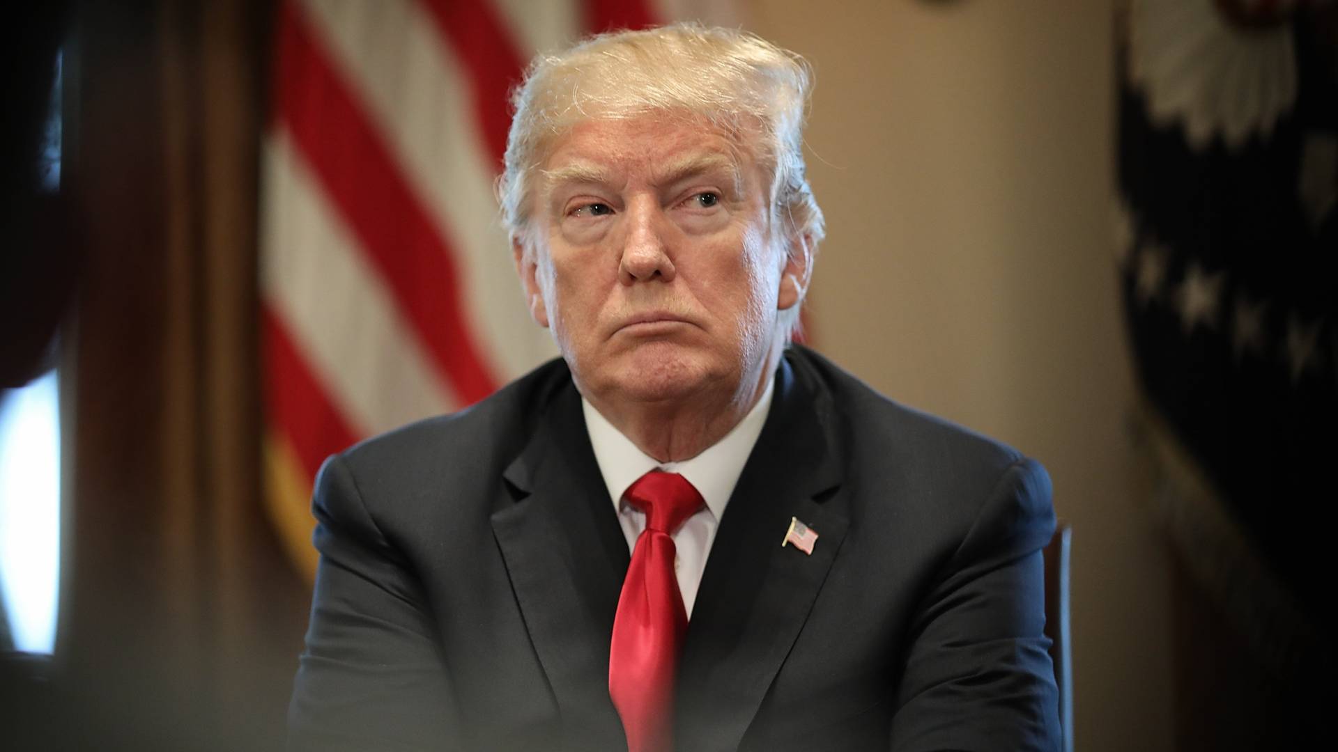 الرَّئِيسُ الْأَمِريكِيِّ دُونَالْد تَرَمْب