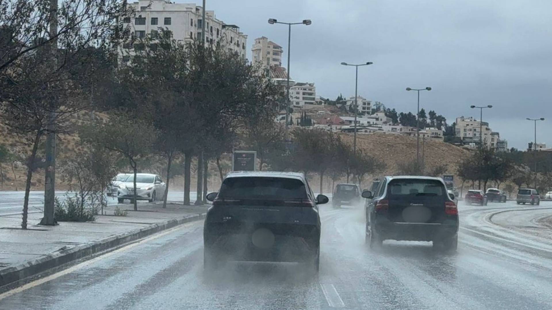 أمطار في العاصمة عمان "أرشيفية"