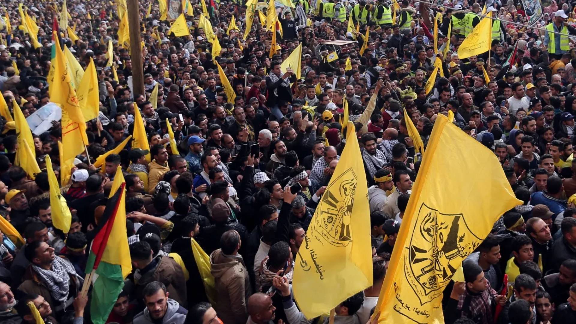 انصار حركة فتح-أرشيفية