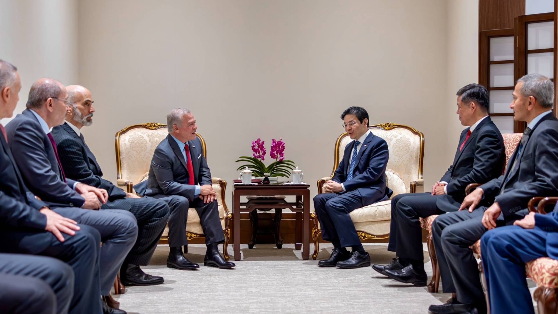 الجَوْلَةَ الآسْيَوِيَّةَ الأَخِيرَةَ لِجَلَالَةِ المَلِكِ عَبْدِاللهِ الثَّانِي