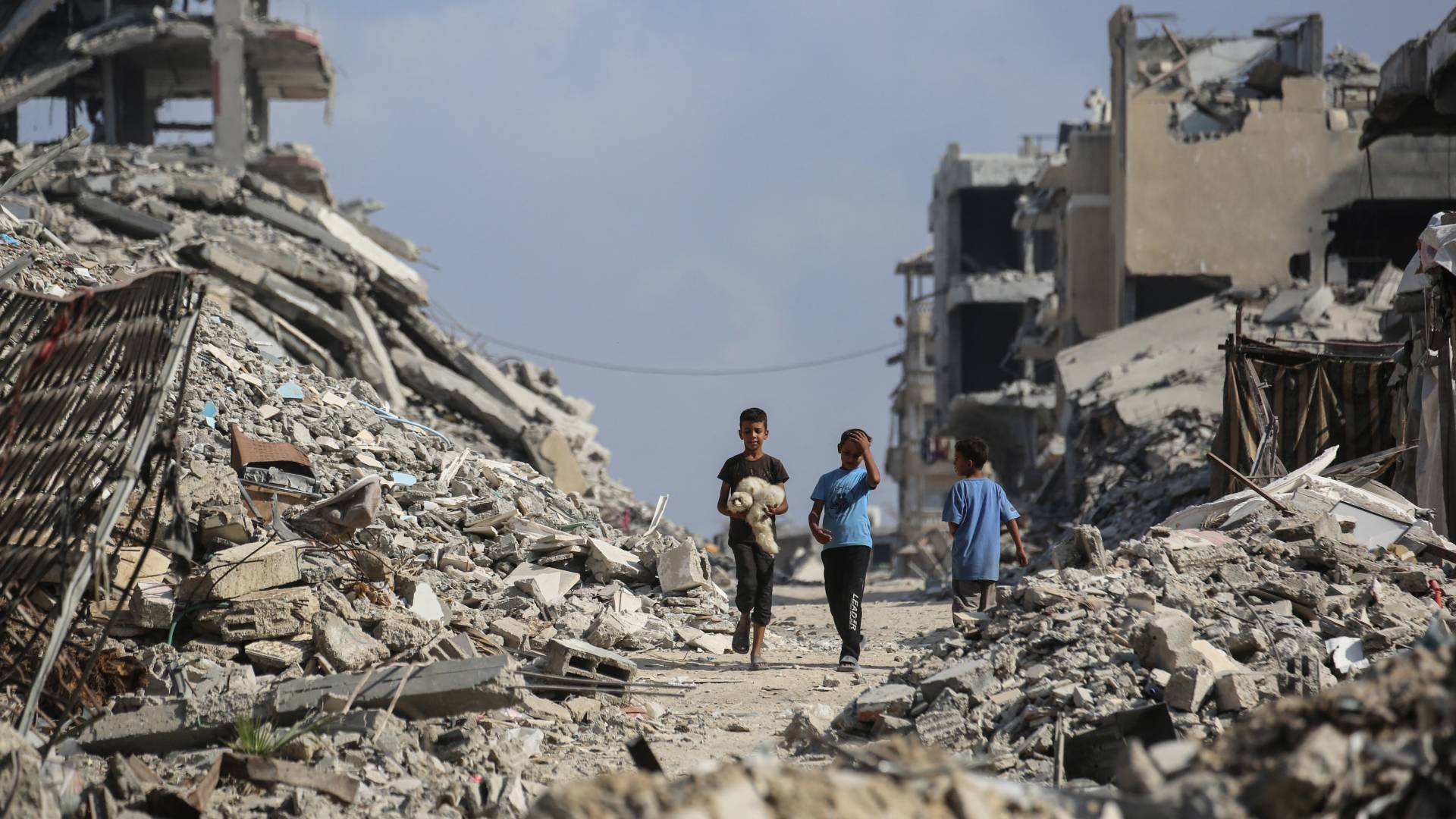 الدمار في غزة .. ارشيفية