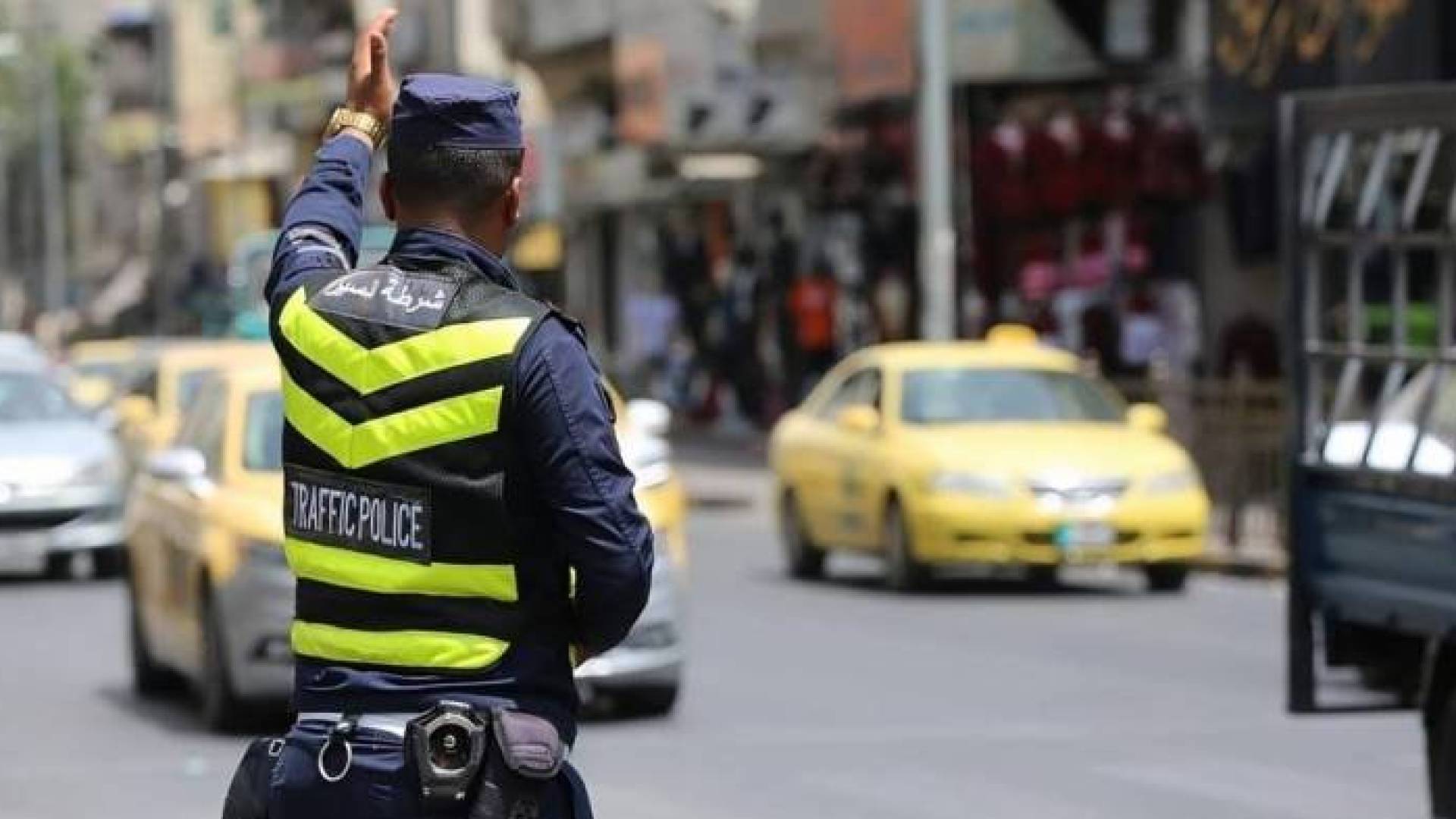 شرطي سير في العاصمة عمان