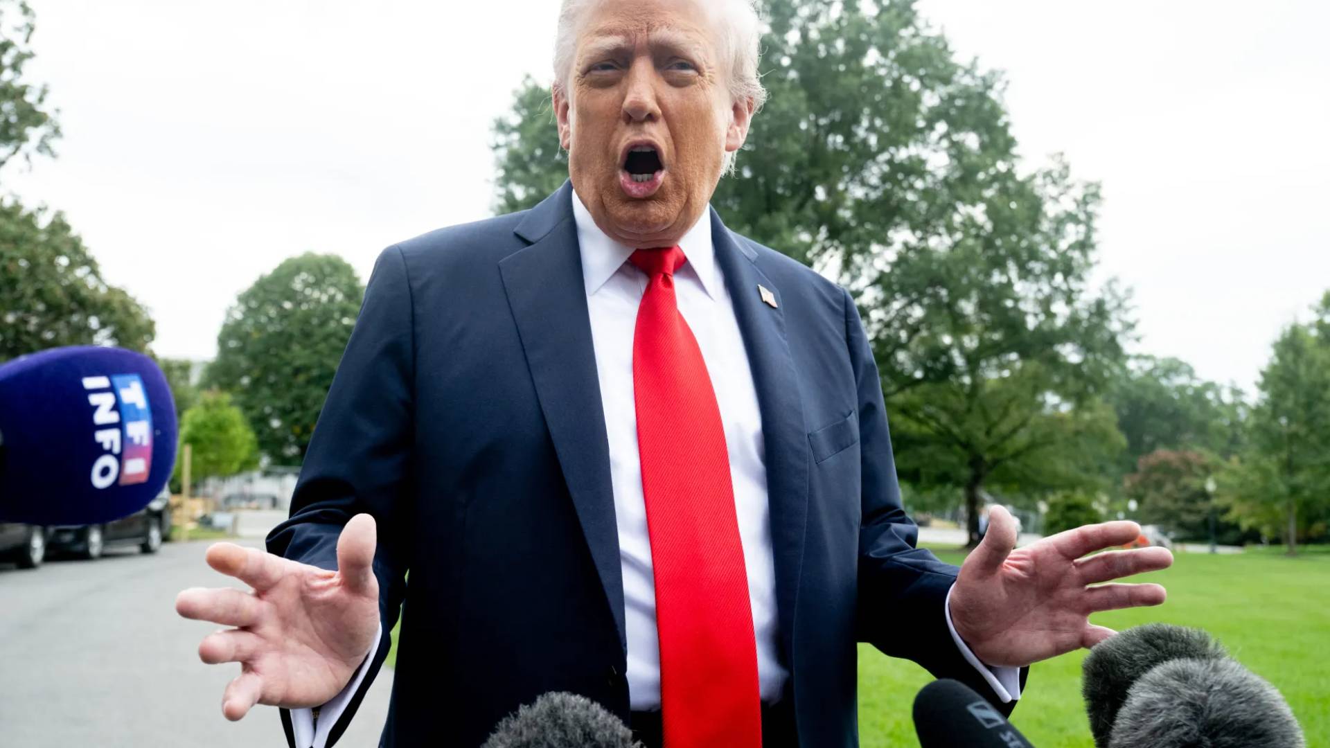 الرئيس الامريكي دونالد ترمب