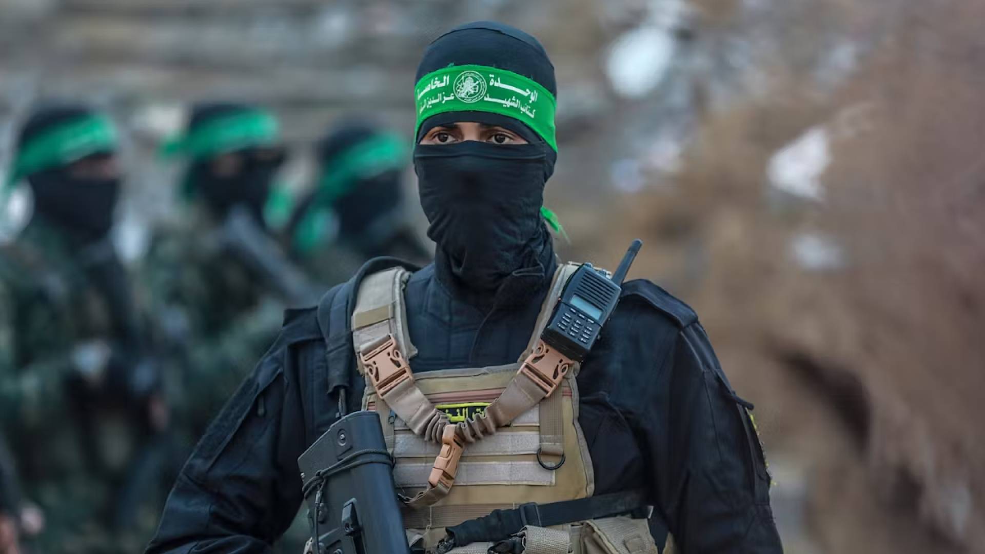 عنصر من كتائب القسام في قطاع غزة