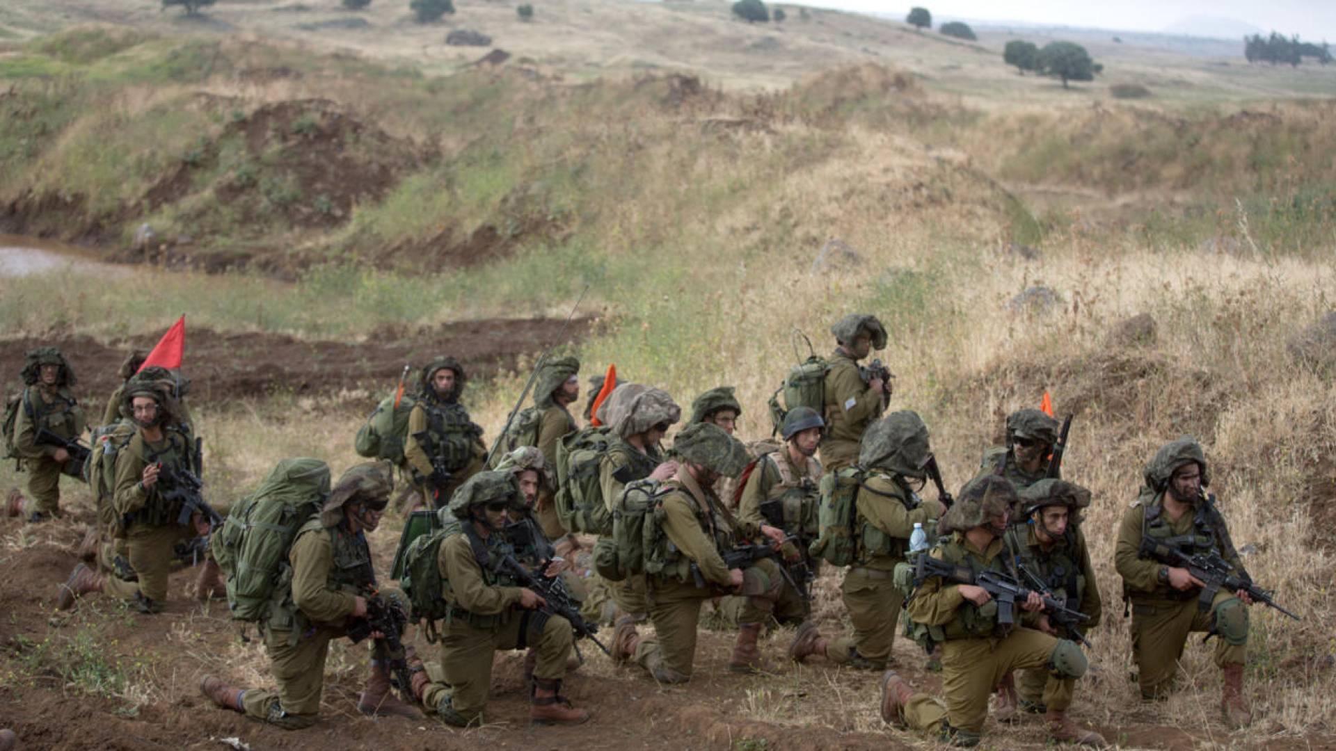 قوات الاحتلال في الجولان السوري _أرشيفية