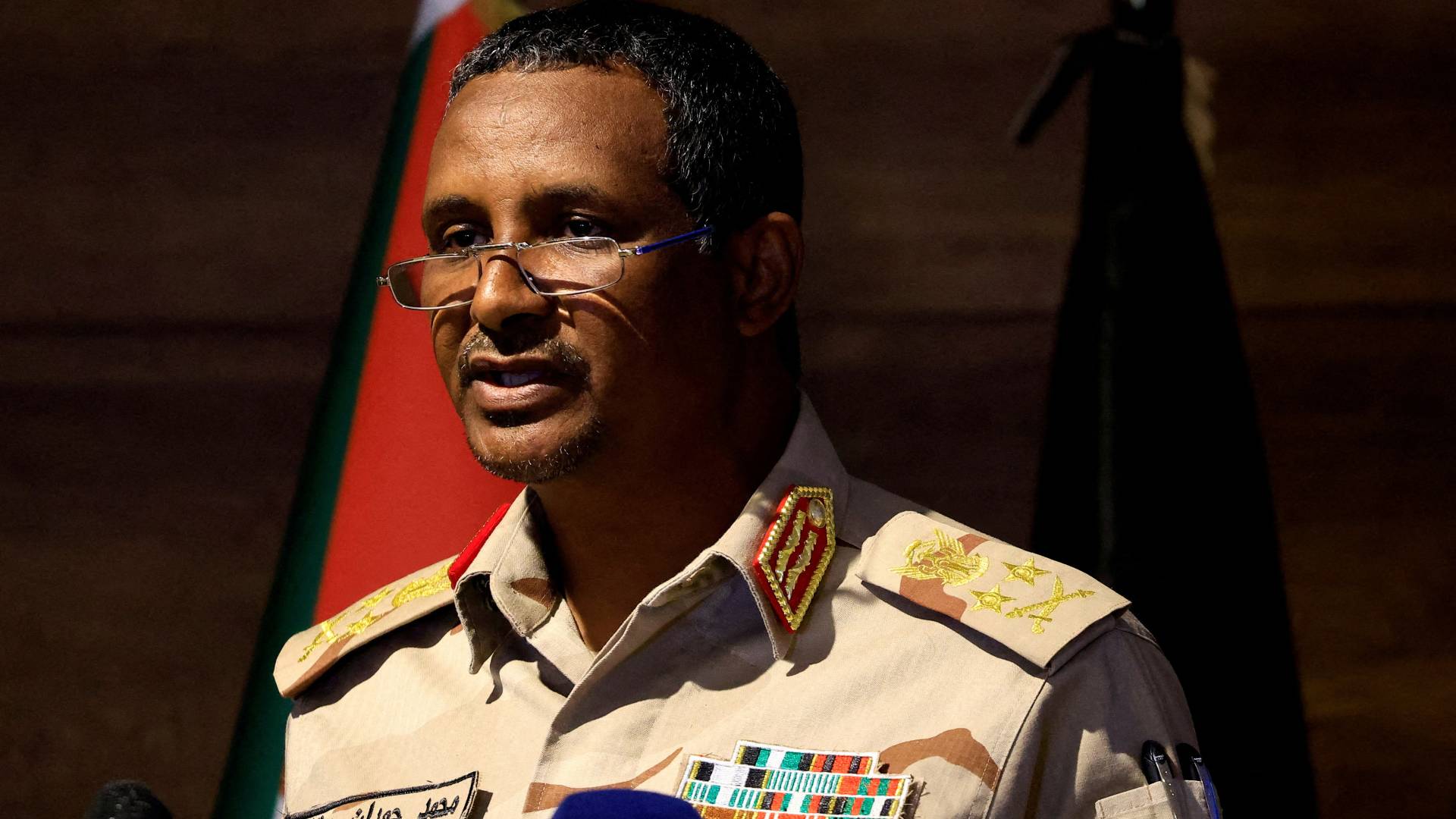 قائد الدعم السريع في السودان حميدتي