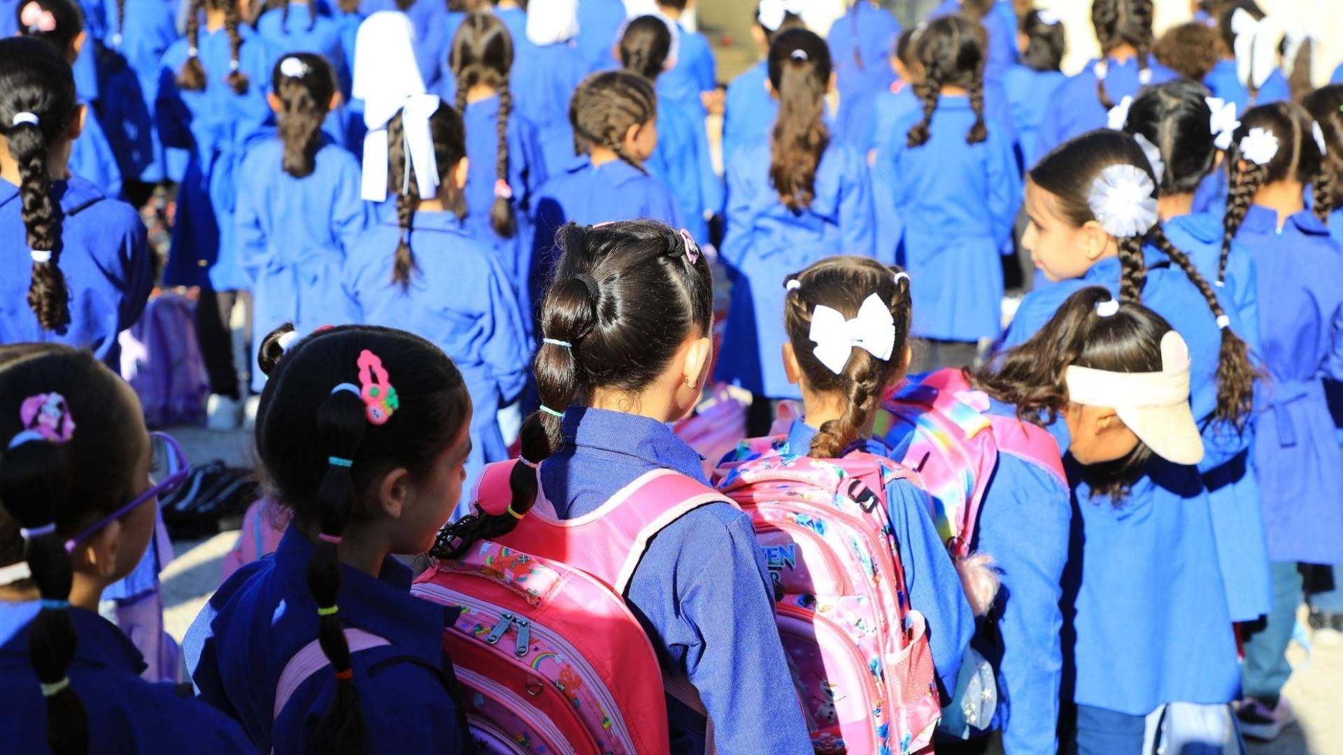 طلبة مدارس في الأردن - أرشيفية