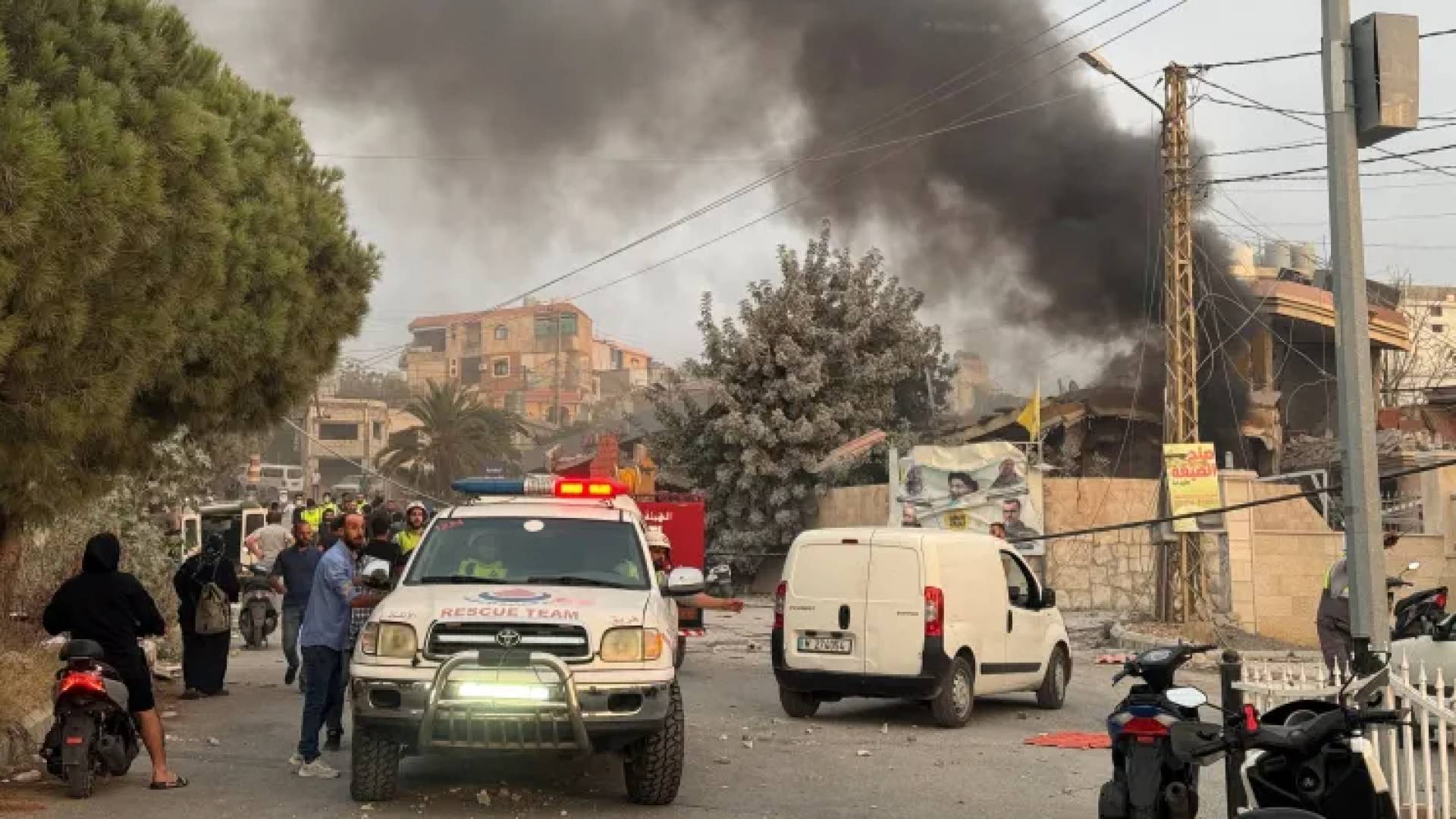غارات اسرائيلية على مناطق في جنوب لبنان .. ارشيفية
