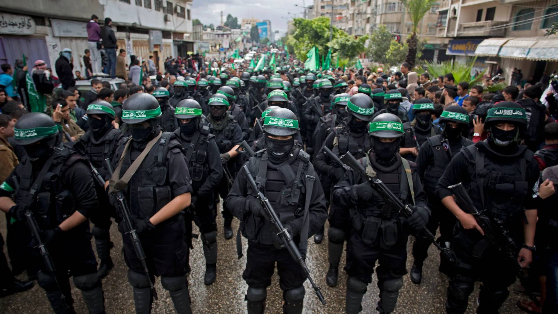 عناصر من حركة حماس - أرشيفية