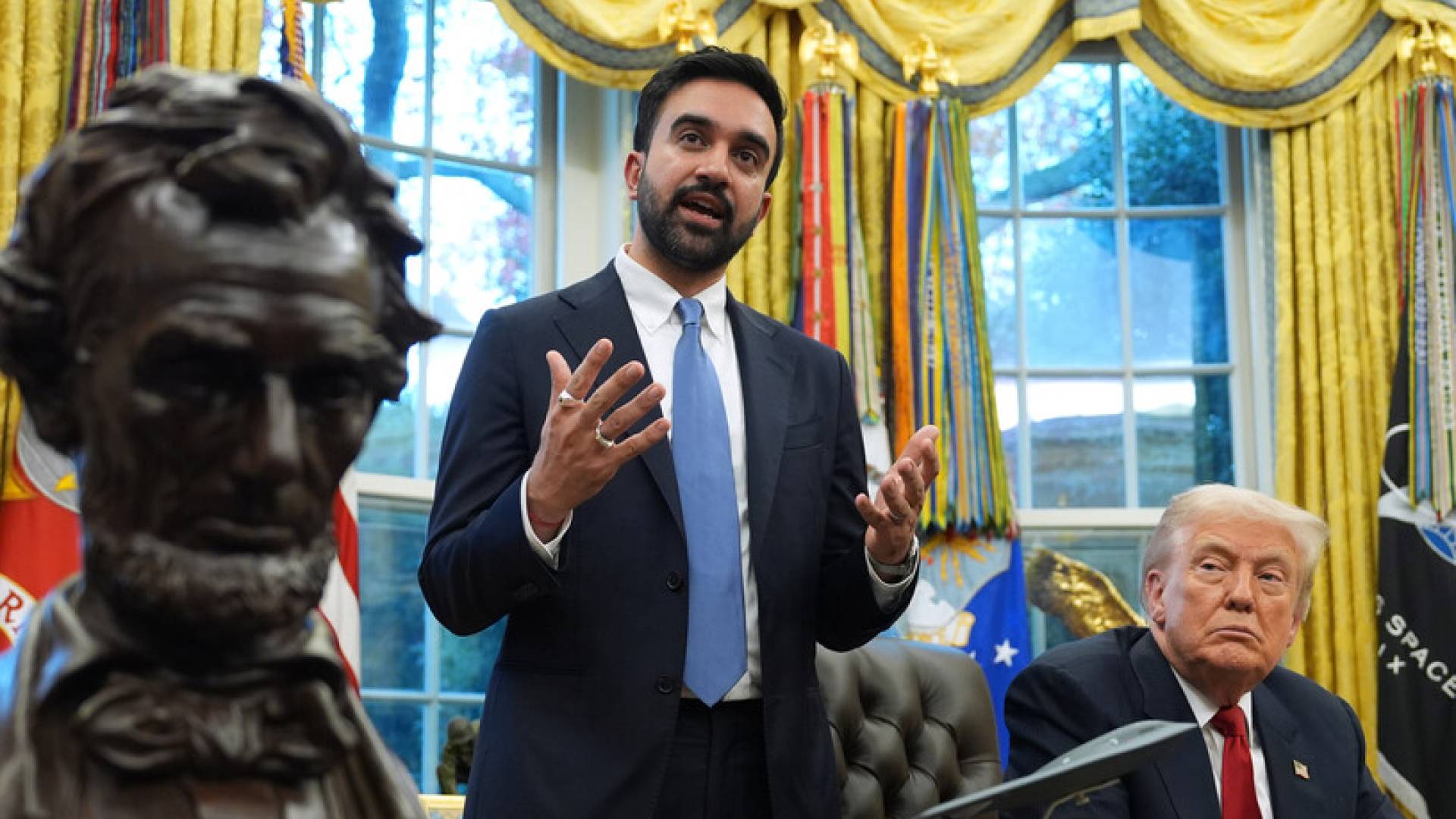 زهران ممداني و دونالد ترمب