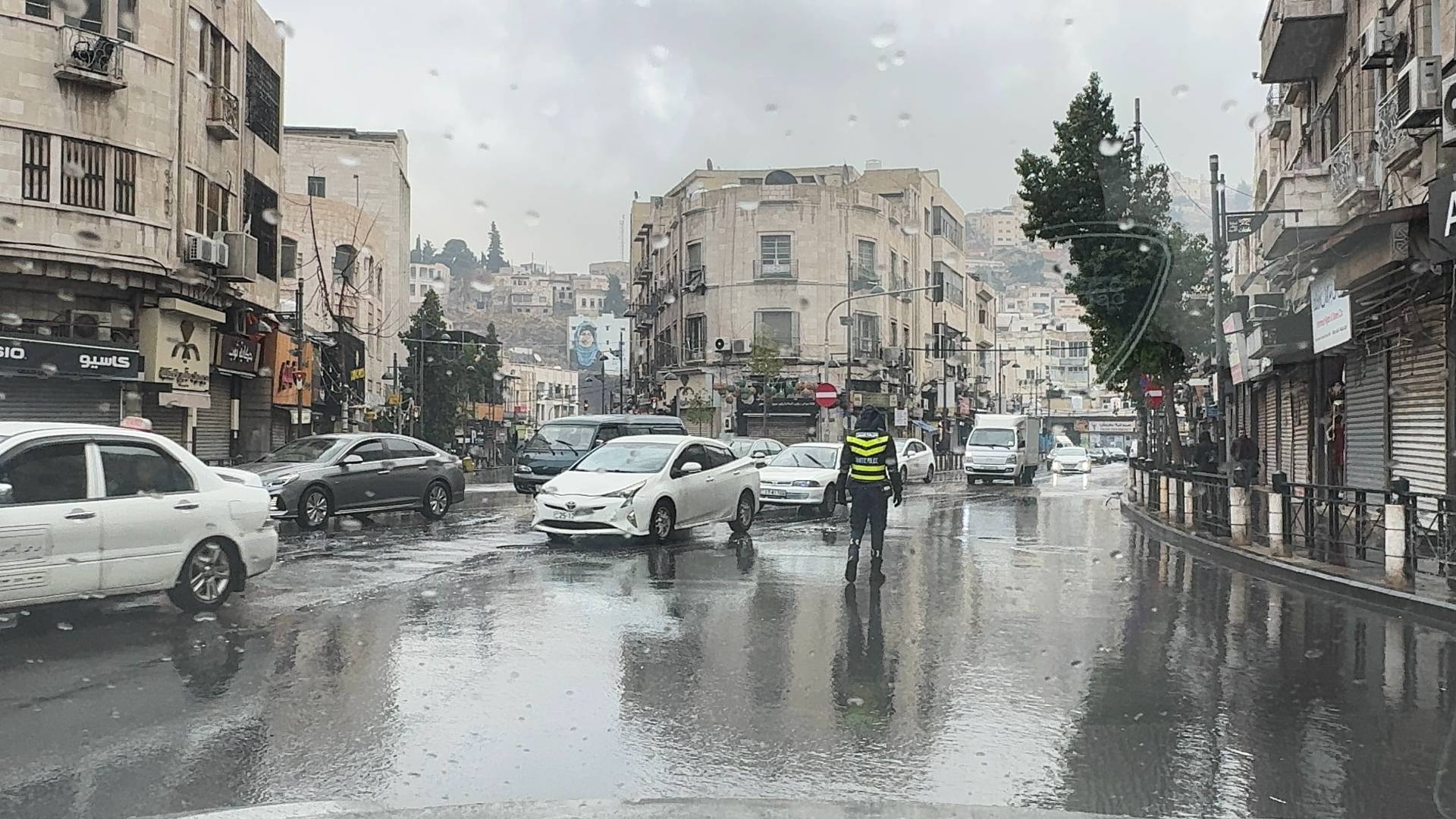 أمطار في العاصمة عمان "أرشيفية"