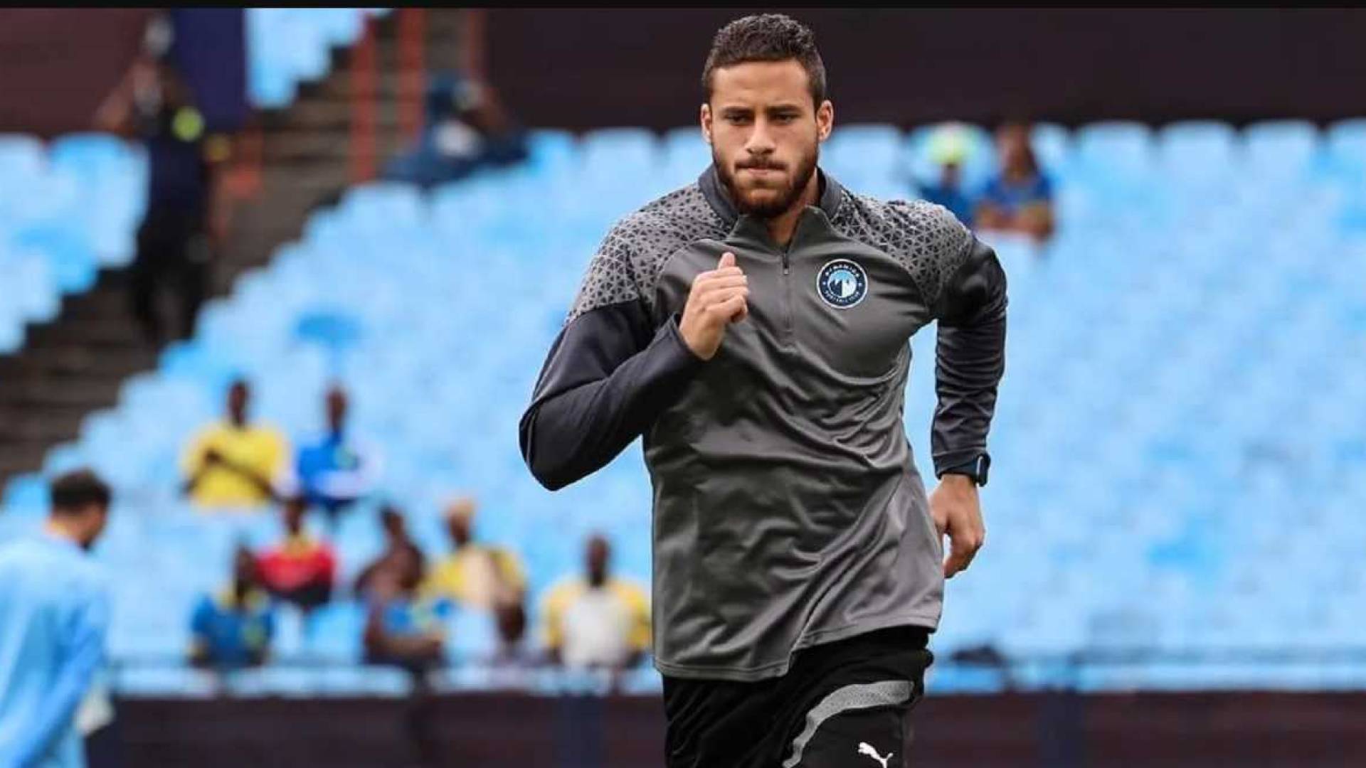 رمضان صبحي من تدريبات بيراميدز