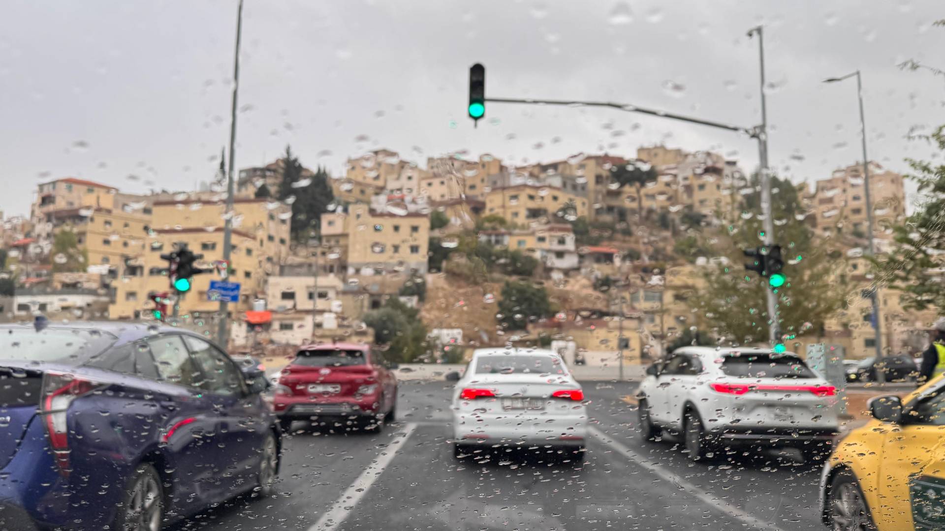 أمطار في العاصمة عمان "أرشيفية"