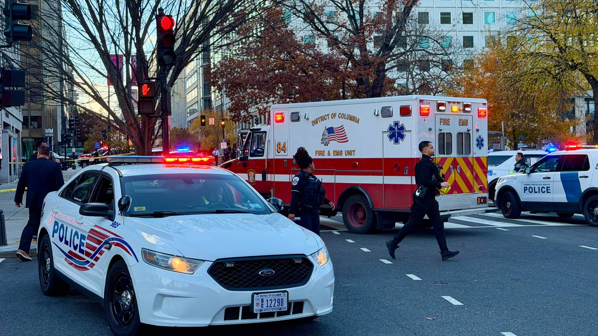 اطلاق النار في واشنطن