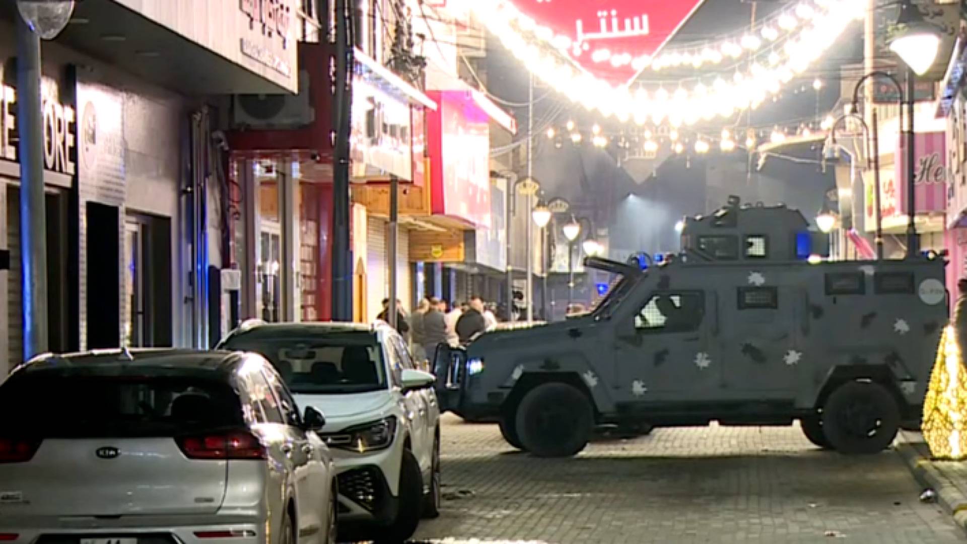 المداهمة الأمنية في الرمثا