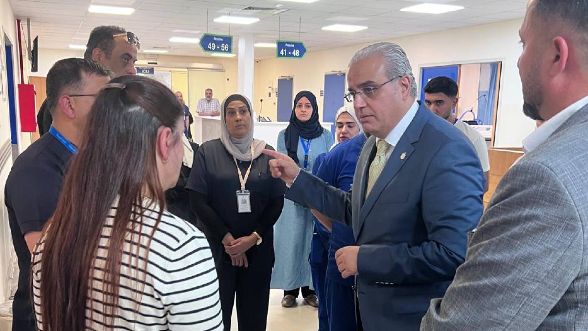 وزير الصحة الدكتور إبراهيم البدور