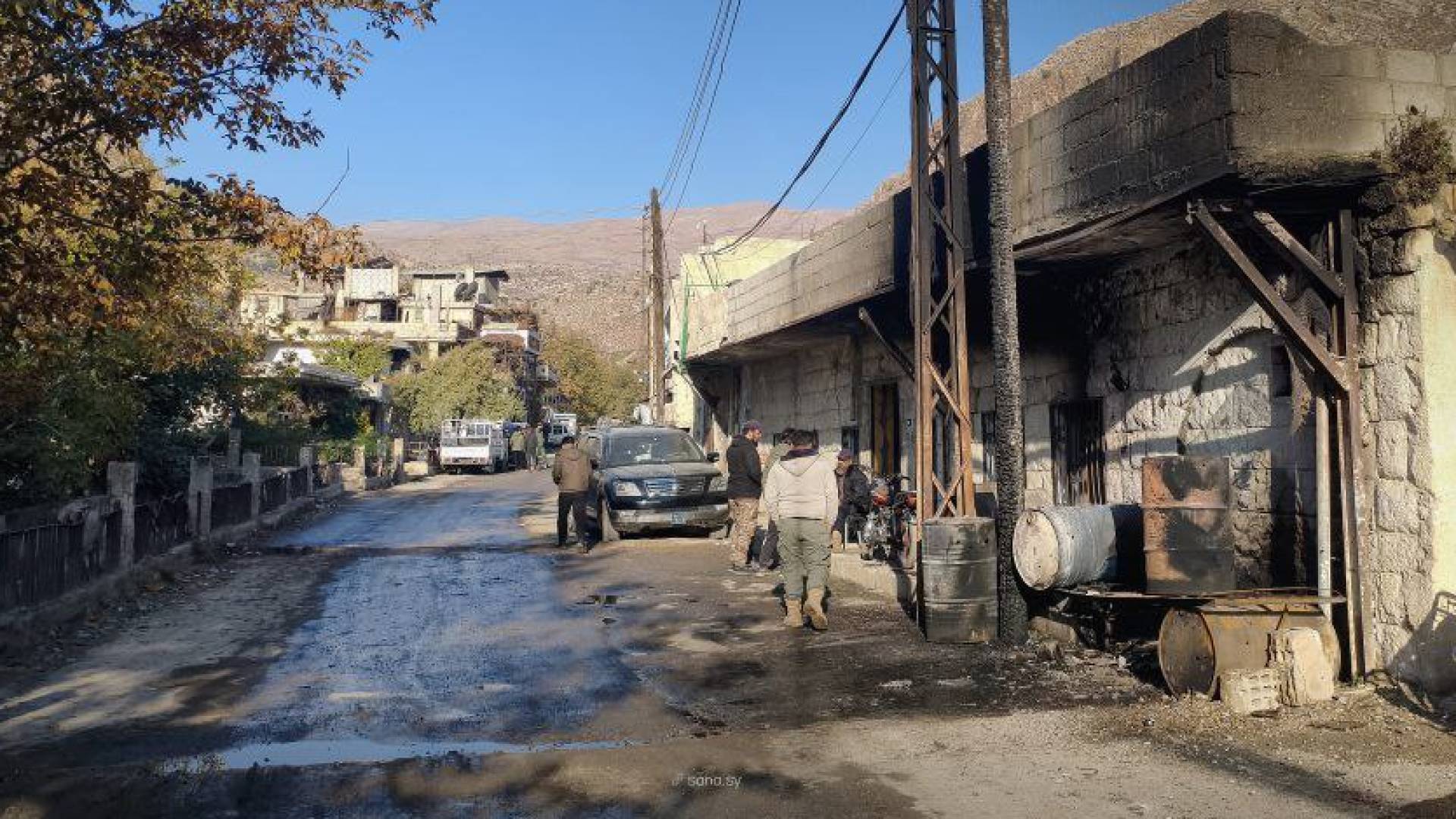 قصف الاحتلال لـ بلدة "بيت جن" في سوريا