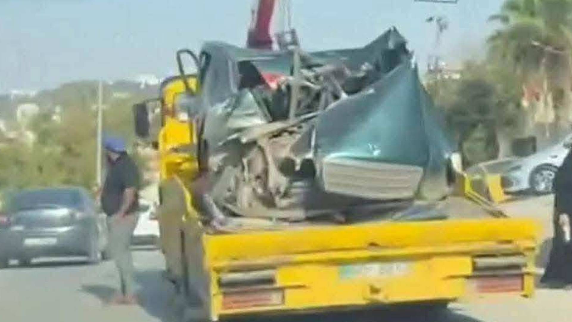 وفَاةُ شَابَّيْنِ وإصابةُ اثْنَيْنِ آخَرَيْنِ بحَادِثِ سَيْرٍ مُرَوِّعٍ في نَاعُور