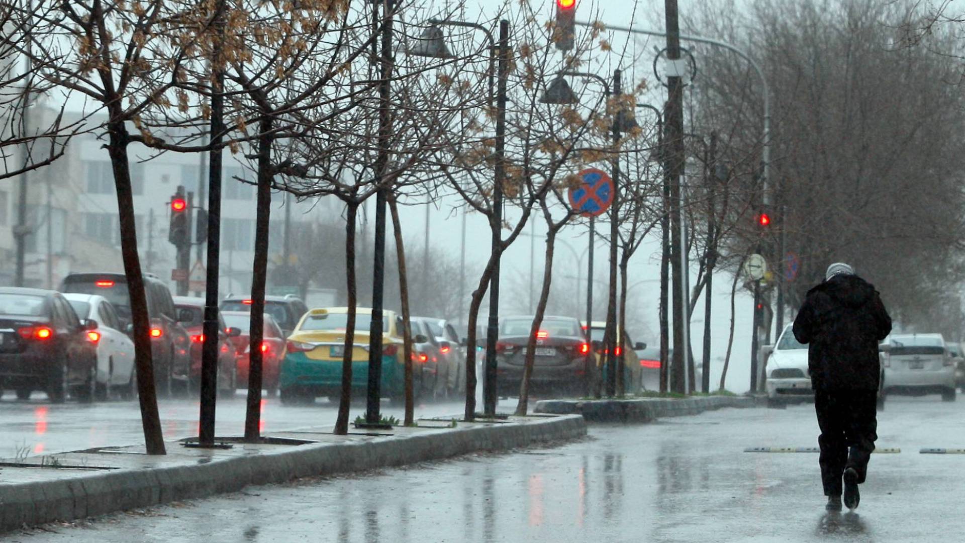 أمطار في الأردن - أرشيفية