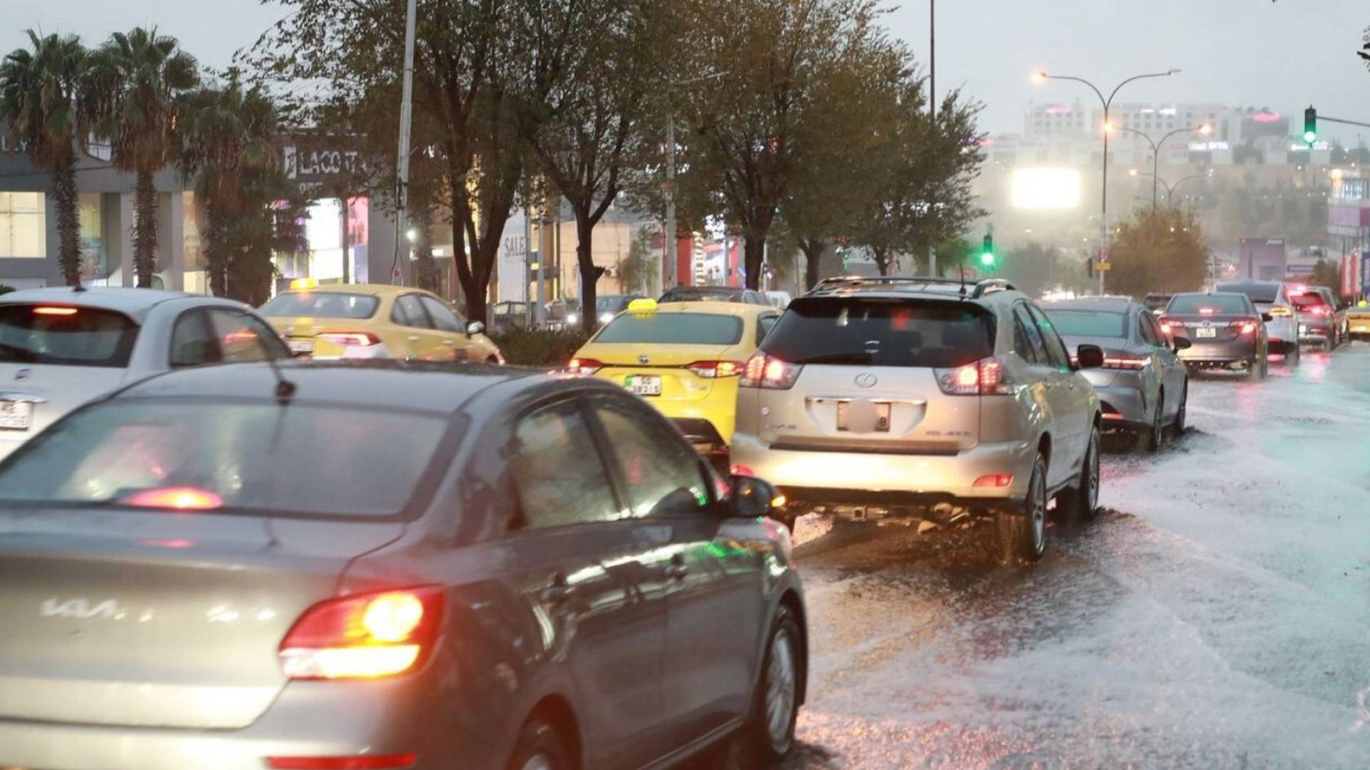 أمطار في العاصمة عمان "أرشيفية"