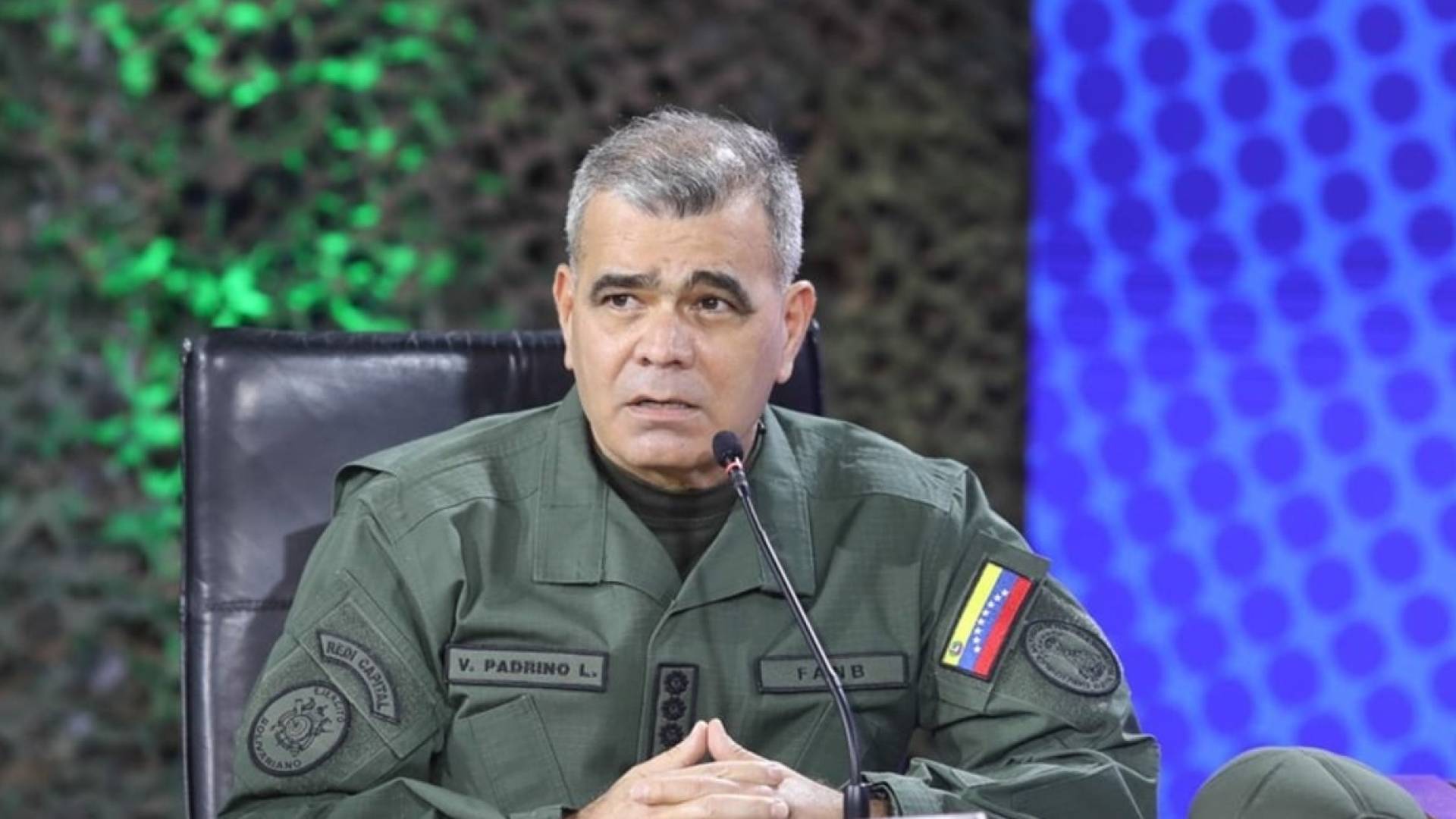 وزير الدفاع الفنزويلي فلاديمير بادرينو لوبيز