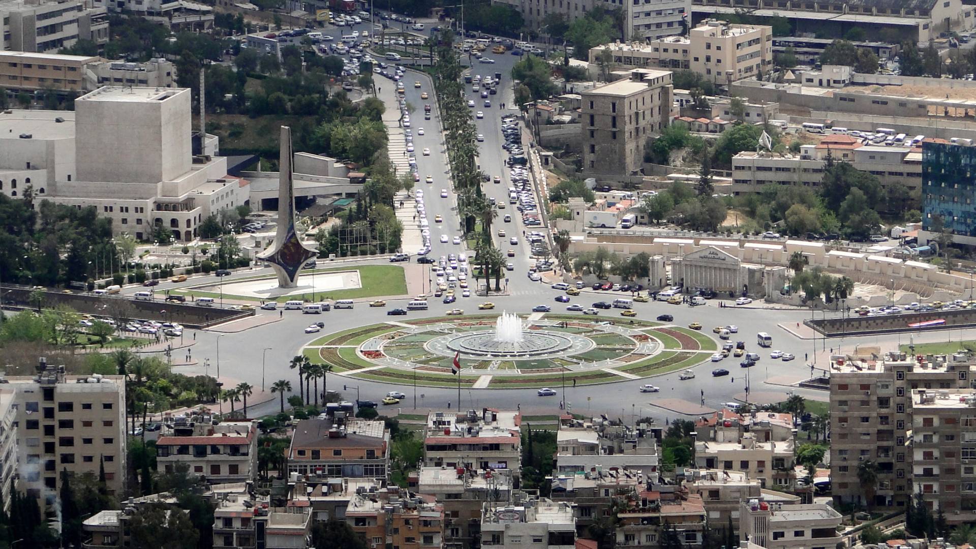 ساحة الامويين في دمشق