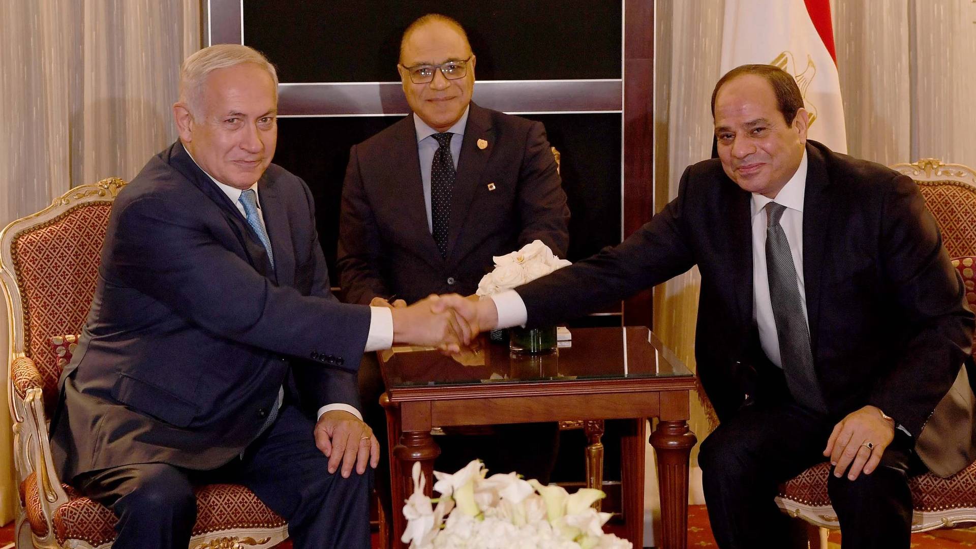 نتنياهو والسيسي