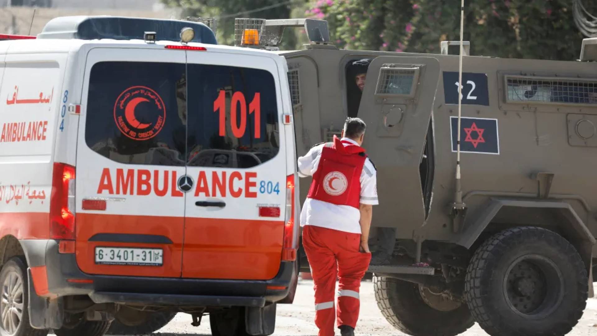 طواقم الهلال الأحمر الفلسطيني في الضفة الغربية - أرشيفية