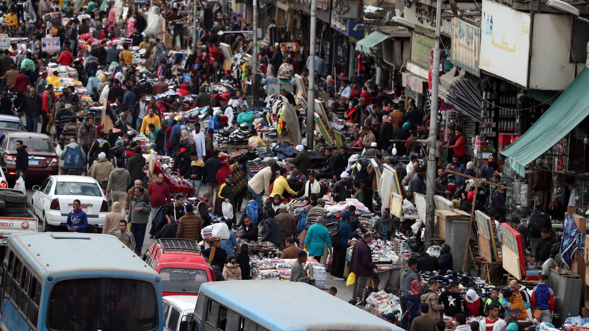 اكتظاظ سكاني في إحدى الدول