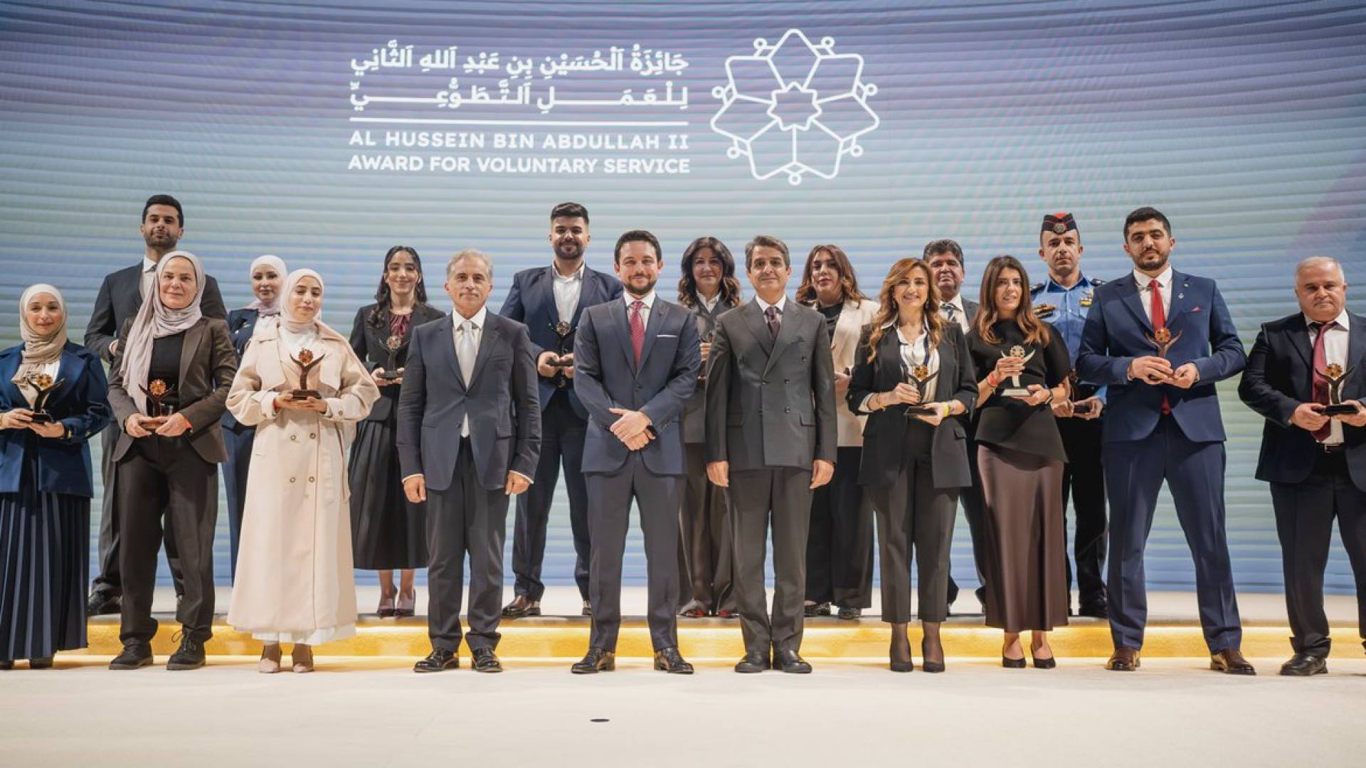 ولي العهد يكرم الفائزين بجائزة الحسين بن عبدﷲ الثاني للعمل التطوعي في دورتها الثالثة