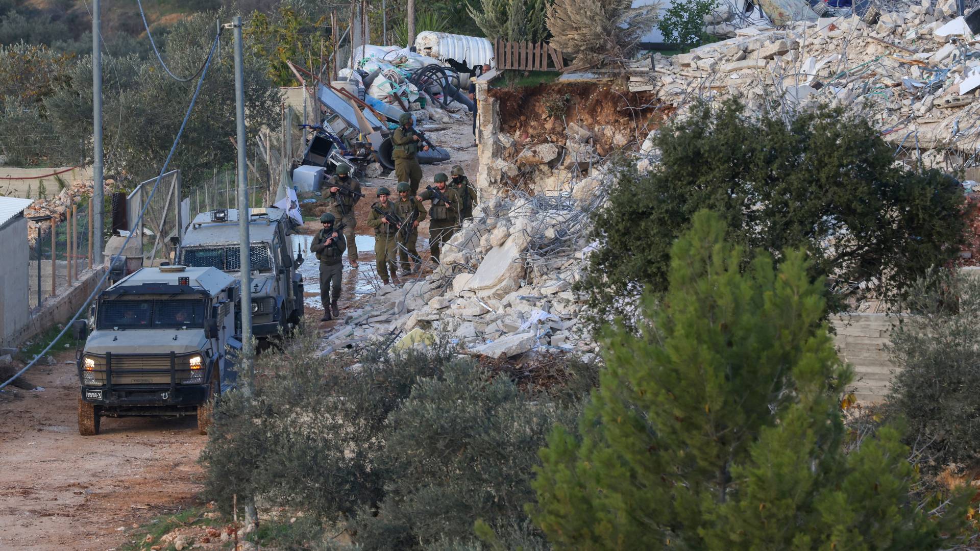 قوات الاحتلال في الضفة الغربية