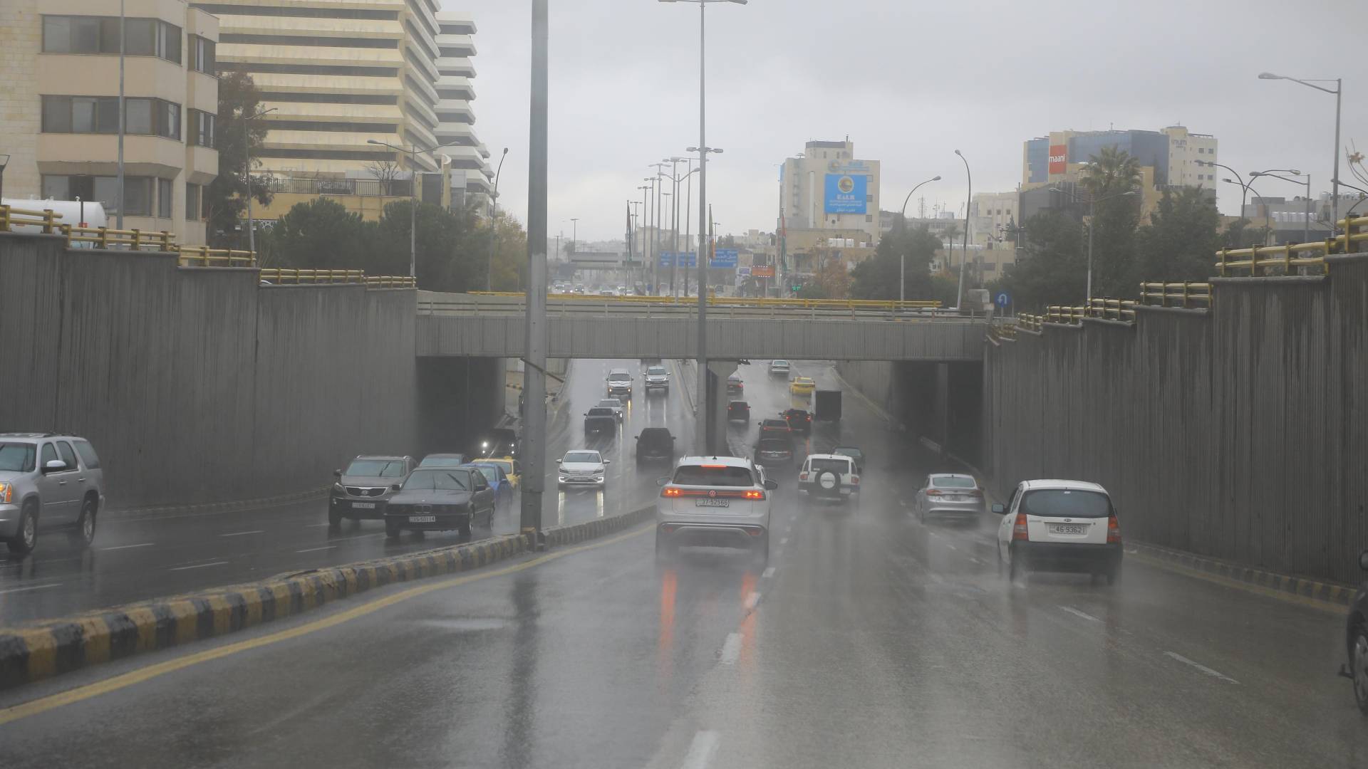 أمطار في العاصمة عمان "أرشيفية"