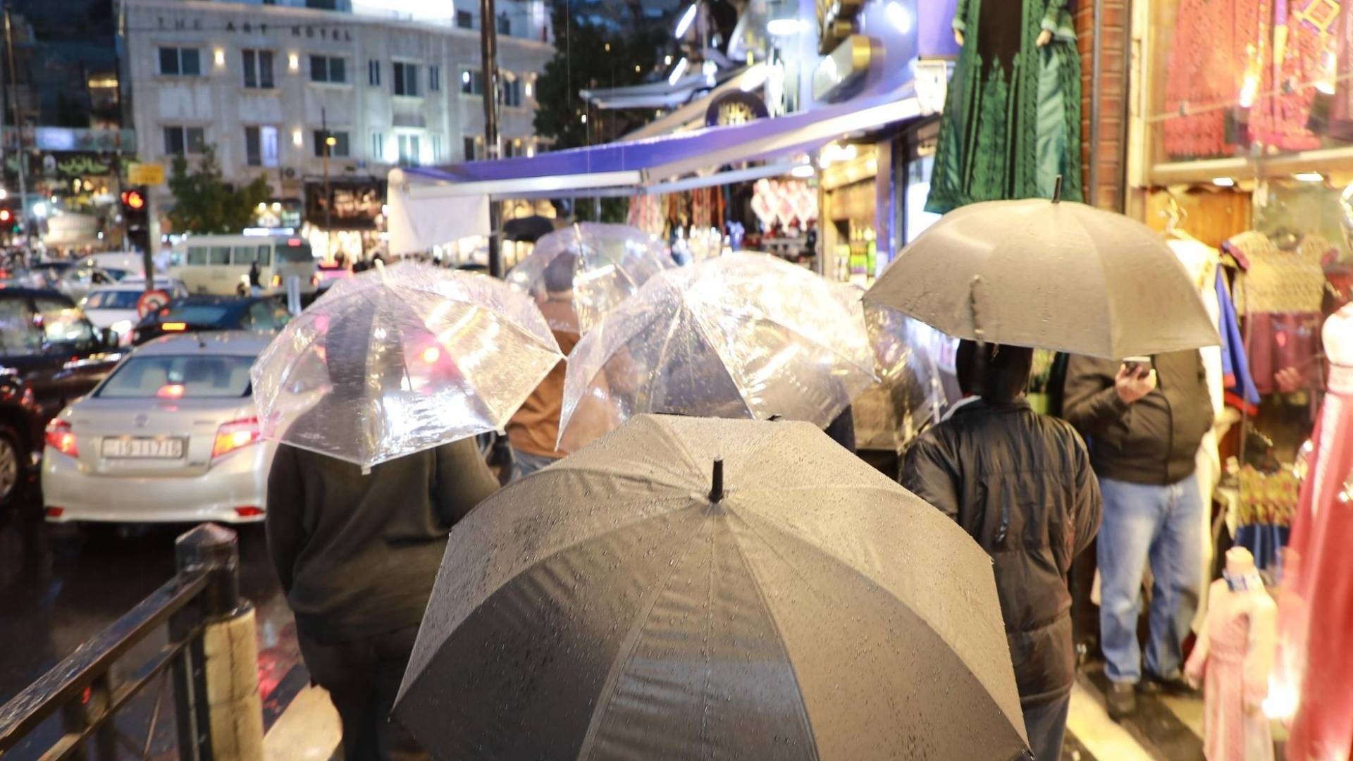 أمطار في العاصمة عمان "أرشيفية"