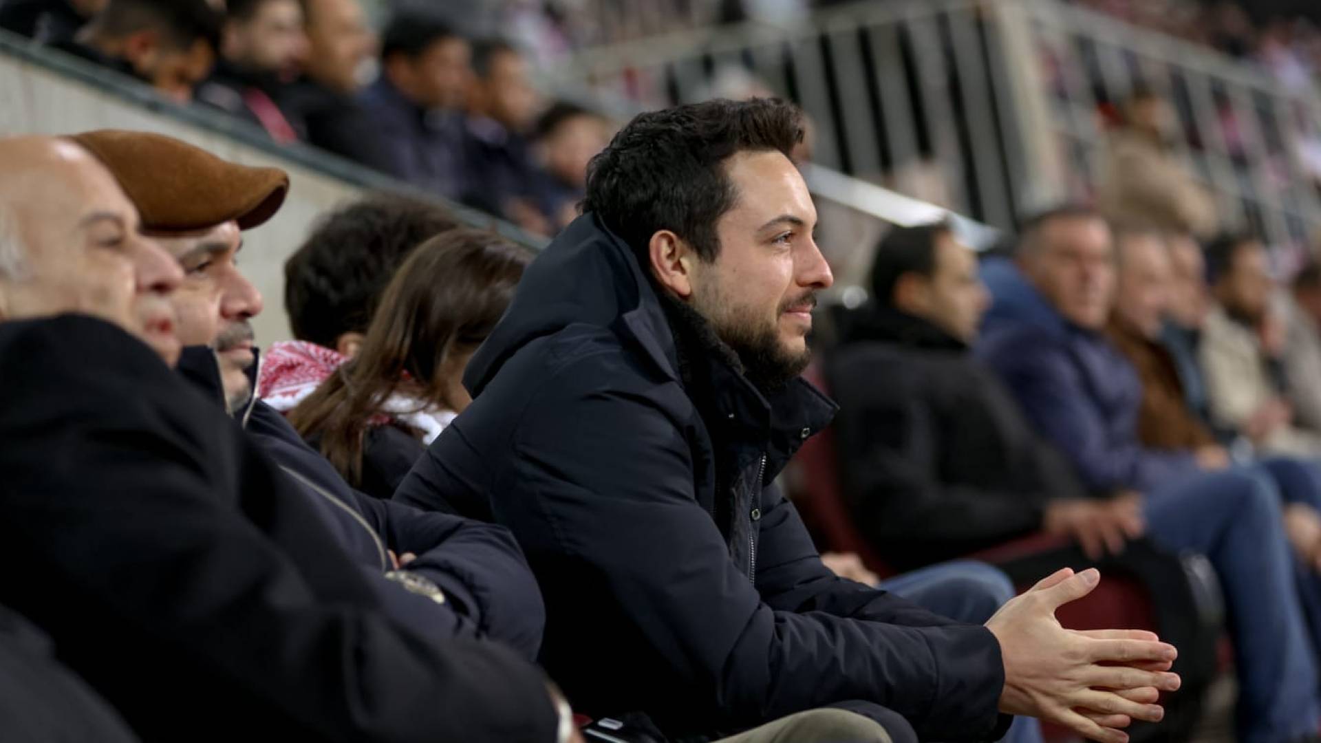 ولي العهد من الملعب-أرشيفية