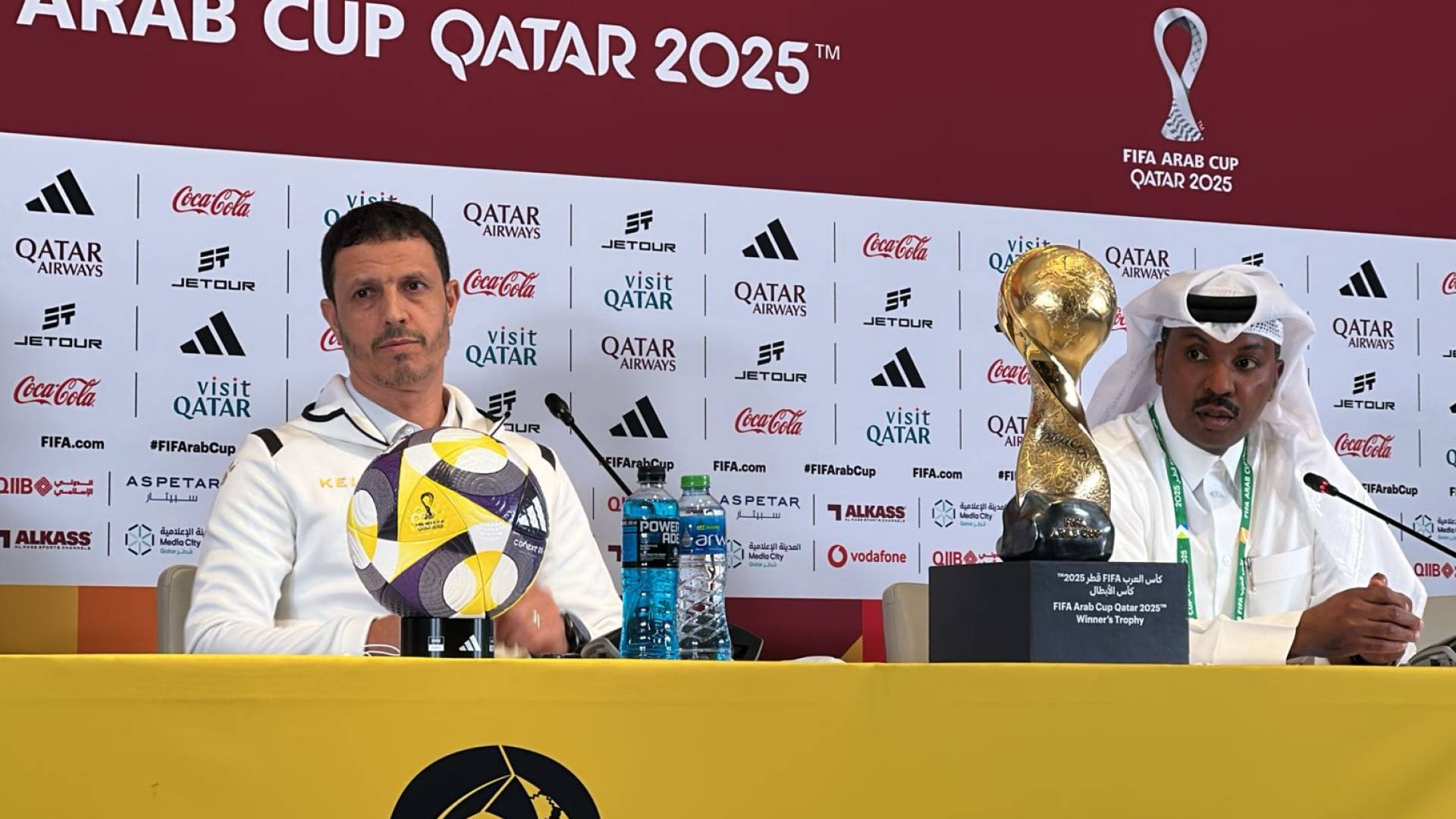 المؤتمر الصحفي للمنتخب الأردني