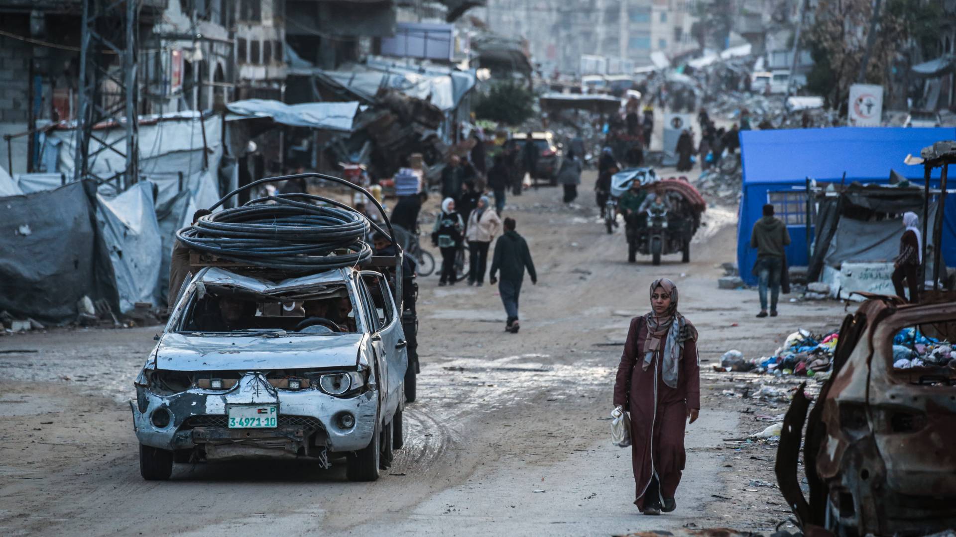 حجم الدمار في قطاع غزة