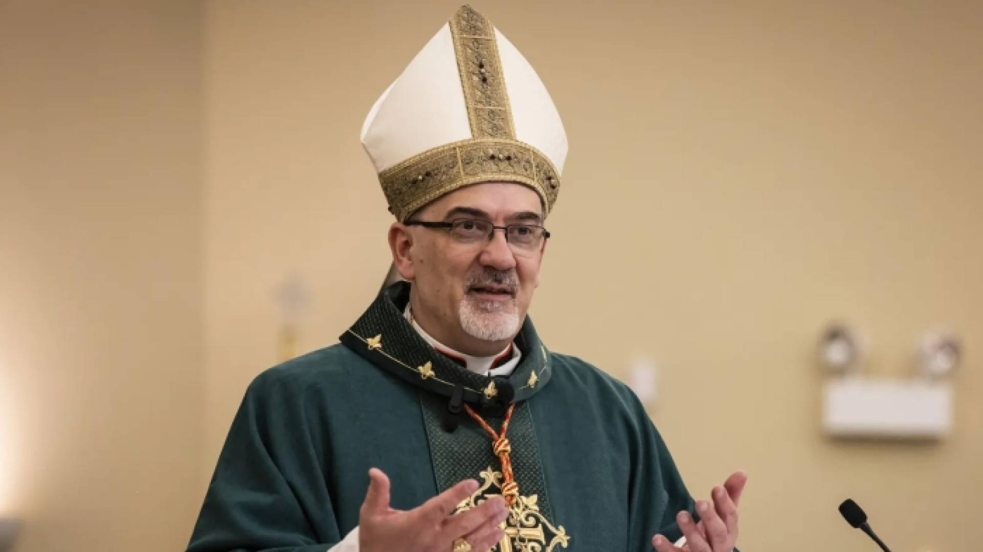 غبطة الكاردينال بيير باتيستا بيتسابالا، بطريرك المدينة المقدسة للاتين