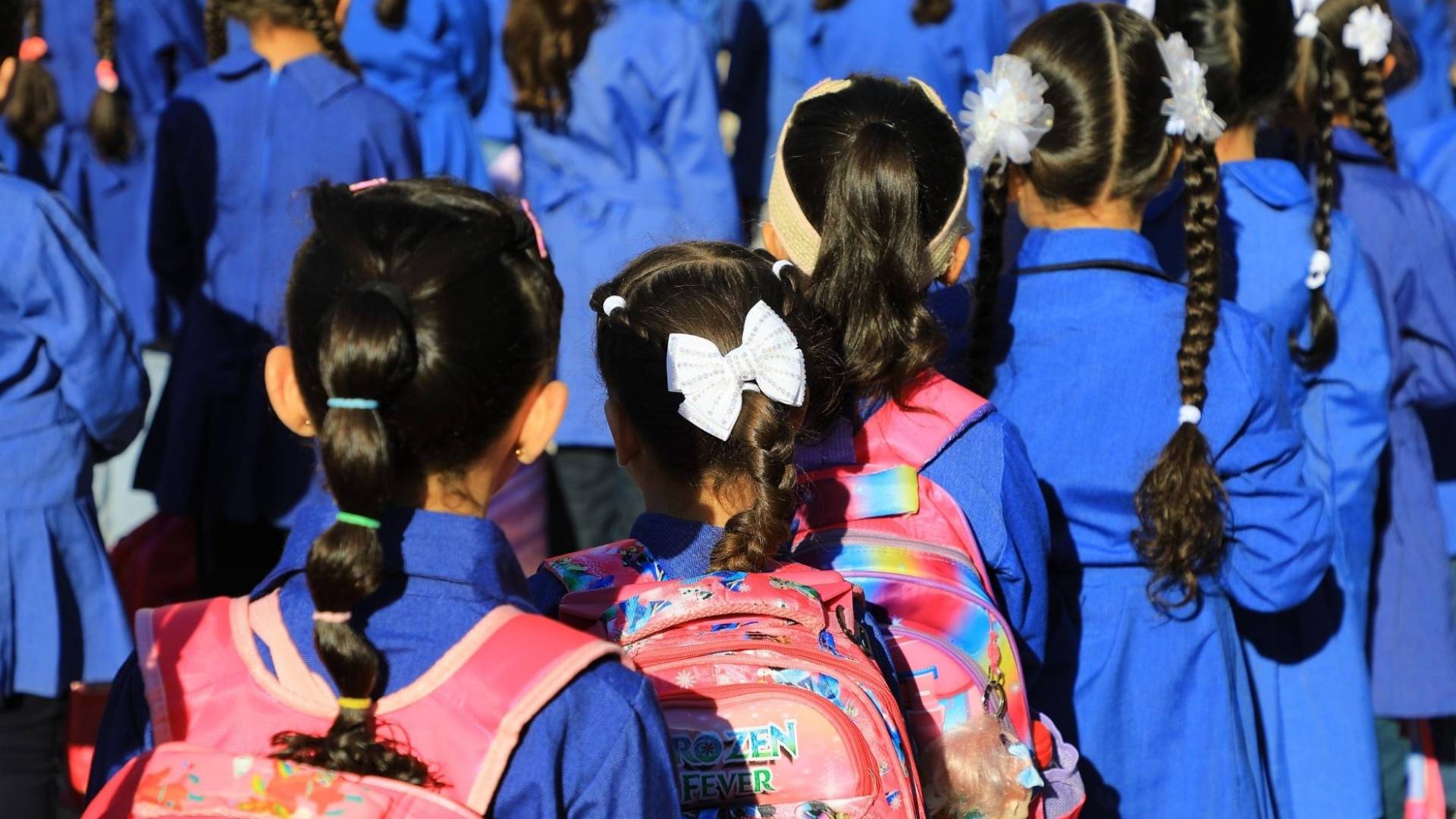 طلاب مدارس في الأردن