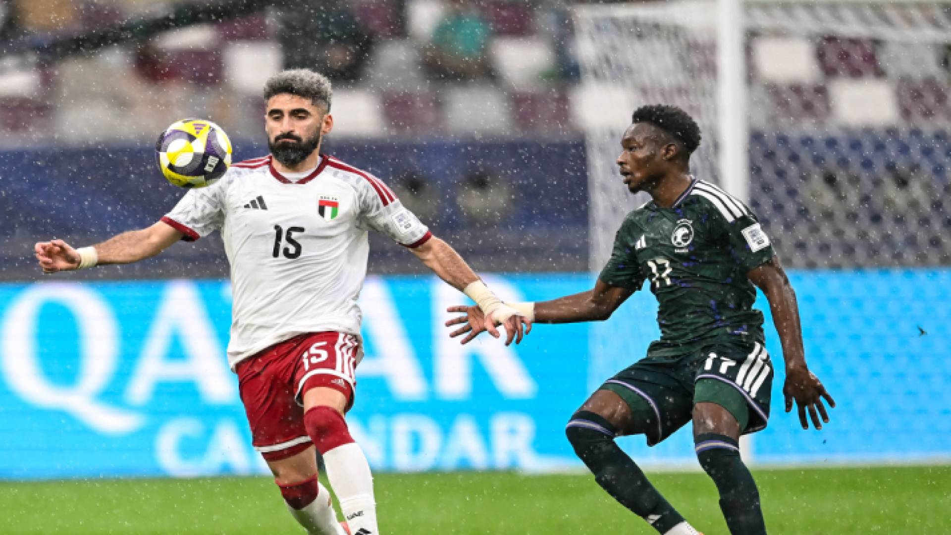 من مباراة السعودية والامارات